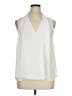 ELOQUII 100% Polyester Ivory Sleeveless Blouse Size 14 Plus - photo 1