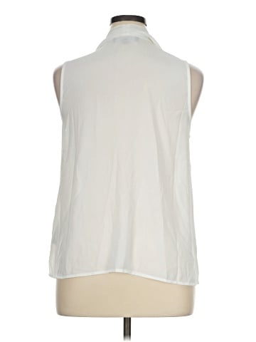 ELOQUII Sleeveless Blouse (view 2)