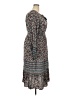 Unbranded Paisley Gray Casual Dress Size XXL - photo 4