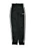Adidas 100% Polyester Black Track Pants Size 10 - photo 1