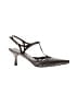 Enzo Angiolini 100% Leather Gray Heels Size 7 - photo 1