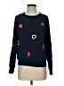 Lou & Grey Hearts Blue Sweatshirt Size S - photo 1
