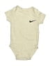Nike Tan Short Sleeve Onesie 0-3 MO / 3 MO - photo 1