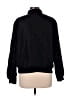 New Look 100% Polyester Solid Black Track Jacket Size L - photo 2