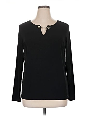 Tahari Long Sleeve Blouse (view 1)