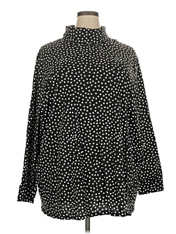Woman Within Long Sleeve Turtleneck (view 1)