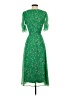 DKNY 100% Polyester Green Casual Dress Size 2 - photo 2