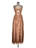 Gianni Bini 100% Polyester Tan Cocktail Dress Size 6 - photo 1