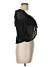 Nasty Gal Inc. 100% Polyester Black Short Sleeve Blouse Size 6 - photo 4
