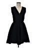 Maje Solid Black Cocktail Dress Size Med (2) - photo 1