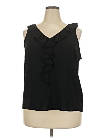 LC Lauren Conrad Sleeveless Blouse (view 1)
