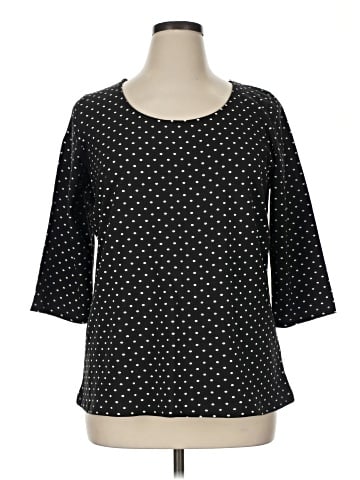 Jessica London 3/4 Sleeve Top (view 1)
