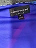 Connected Apparel Print Blue Cocktail Dress Size 8 Petite - photo 7