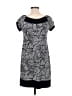 Robbie Bee Graphic Black Casual Dress Size 8 - photo 2