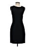 Mango 100% Polyester Solid Black Cocktail Dress Size 2 - photo 1