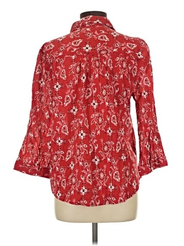 Catalog Favorites 3/4 Sleeve Button-Down Shirt (view 2)
