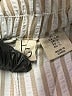 Happily Grey Stripes Ivory Casual Pants Size L - photo 7