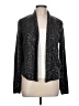 Joan Vass Stars Black Blazer Size L - photo 1