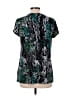 Apt. 9 Green Short Sleeve Blouse Size L - photo 2