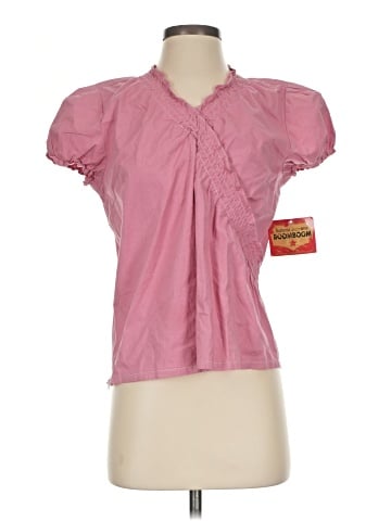 Boom Boom Jeans Short Sleeve Blouse (view 1)