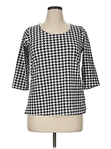 Jessica London 3/4 Sleeve Top (view 1)