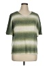 Alfred Dunner Green Short Sleeve Top Size XL - photo 1