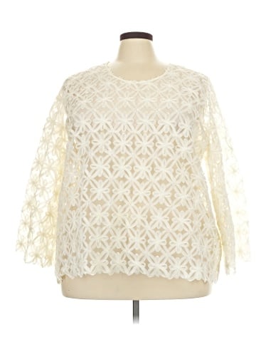 Cato 3/4 Sleeve Blouse (view 1)