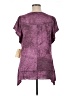 One World Purple Short Sleeve Top Size 1X - photo 2
