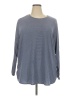 Lands' End Gray 3/4 Sleeve T-Shirt Size 2X - photo 1