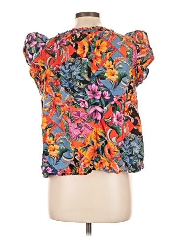 Chelsea & Theodore Short Sleeve Blouse (view 2)