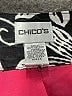Chico's 100% Polyester Floral Black Jacket Size Sm (0.5) - photo 6