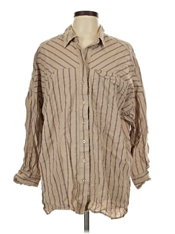Pilcro Long Sleeve Blouse (view 1)