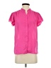 CeCe 100% Polyester Pink Short Sleeve T-Shirt Size S - photo 1