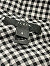 J.Crew Houndstooth Black Long Sleeve Blouse Size 8 - photo 4