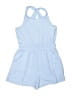 OshKosh B'gosh Blue Overall Shorts Size 12 - photo 1