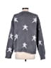 Pol 100% Polyester Gray Pullover Sweater Size L - photo 2