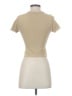 One Step Up Tan Short Sleeve Turtleneck Size Sm - Med - photo 2