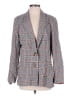 DR2 100% Cotton Plaid Gray Blazer Size L - photo 1