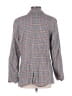 DR2 100% Cotton Plaid Gray Blazer Size L - photo 2