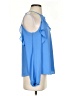Naked Zebra 100% Polyester Blue Sleeveless Blouse Size S - photo 4