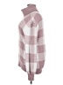 Olive and Oak Checkered-gingham Pink Turtleneck Sweater Size 2X - photo 5