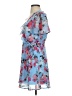 Speechless Floral Blue Cocktail Dress Size S - photo 5