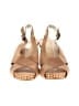 Reba 100% Leather Tan Wedges Size 8 1/2 - photo 2