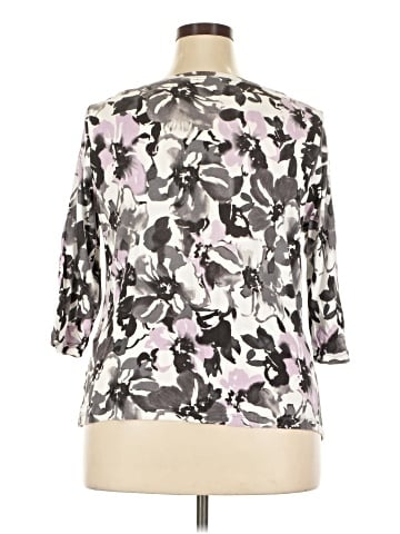 Carole Little 3/4 Sleeve Blouse (view 2)