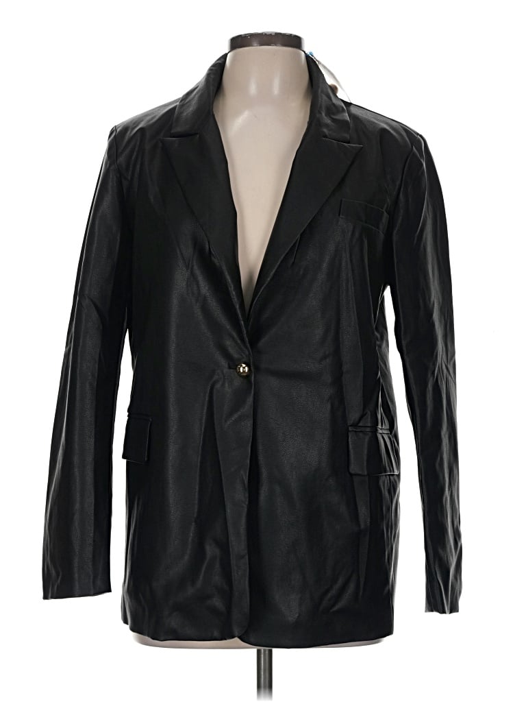 Pre-owned Blue B Blazer Jacket In Black