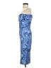 Guess Paisley Blue Cocktail Dress Size 0 - photo 5