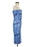 Guess Paisley Blue Cocktail Dress Size 0 - photo 4