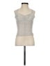 Reformation 100% Linen Silver Sleeveless Top Size 2 - photo 1
