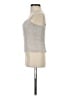 Reformation 100% Linen Silver Sleeveless Top Size 2 - photo 5