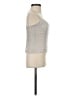 Reformation 100% Linen Silver Sleeveless Top Size 2 - photo 4